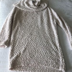 Cow neck sweater